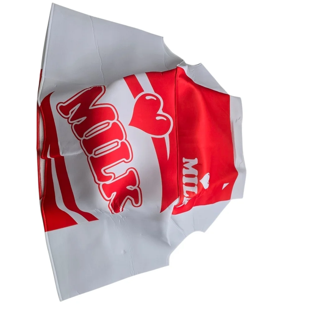 NWT Milk & Cookie Couples Costume | Funny Food Halloween Outfit | Adult One Size - Picture 5 of 12